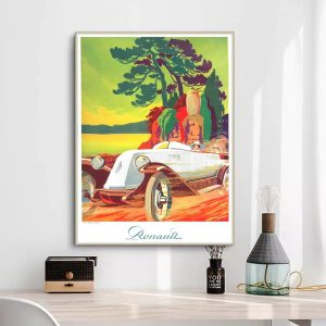 vintage renault poster