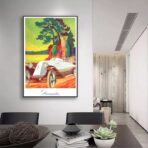 vintage renault poster
