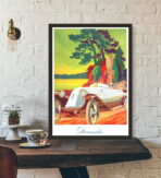 vintage renault poster