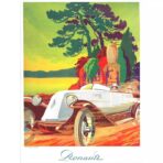 vintage renault poster