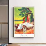 vintage renault poster