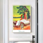 vintage renault poster