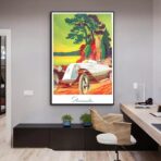 vintage renault poster