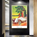 vintage renault poster