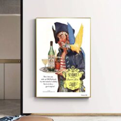 vintage rum poster
