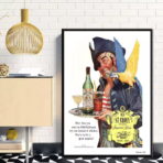 vintage rum poster