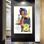 vintage rum poster