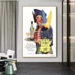 vintage rum poster