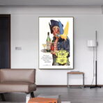 vintage rum poster