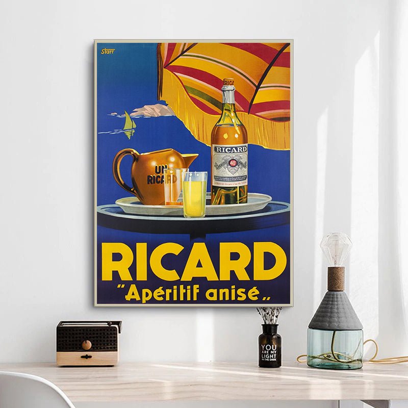 vintage ricard poster