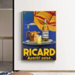 vintage ricard poster