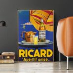 vintage ricard poster