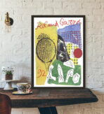 vintage roland garros poster