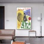 vintage roland garros poster