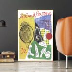vintage roland garros poster