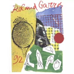 vintage roland garros poster