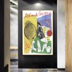 vintage roland garros poster