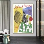 vintage roland garros poster