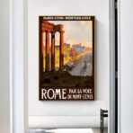 vintage rome poster