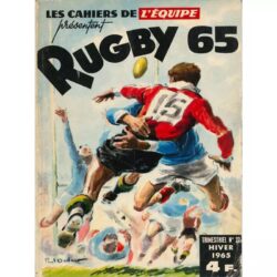 vintage rugby poster