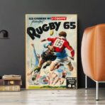 vintage rugby poster