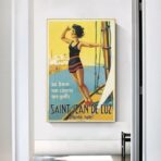 vintage poster saint jean de luz
