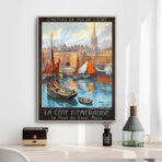 vintage poster saint malo