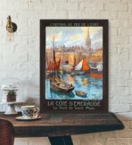 vintage poster saint malo