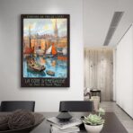 vintage poster saint malo