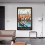 vintage poster saint malo