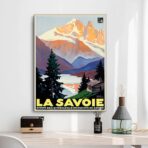 vintage poster savoie
