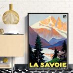 vintage poster savoie
