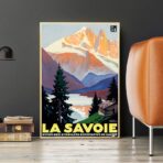 vintage poster savoie