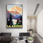 vintage poster savoie