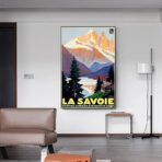 vintage poster savoie