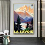 vintage poster savoie