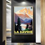 vintage poster savoie