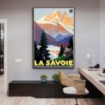 vintage poster savoie