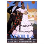 vintage poster seville