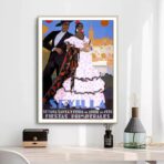 vintage poster seville
