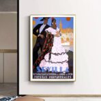 vintage poster seville