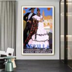 vintage poster seville