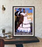 vintage poster seville