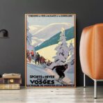vintage ski poster