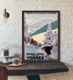 vintage ski poster