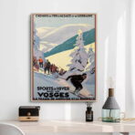 vintage ski poster