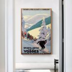 vintage ski poster