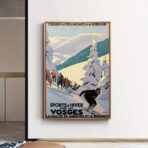 vintage ski poster