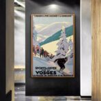 vintage ski poster