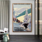 vintage ski poster